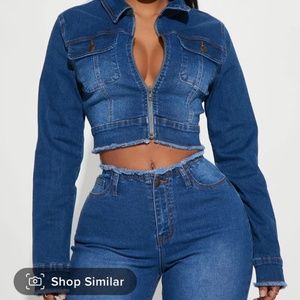 Cut-off Denim Jacket